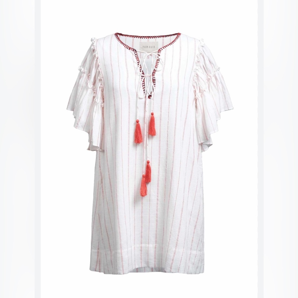 Anthropologie - Ira Tasseled Mini Dress - Picture 12 of 12